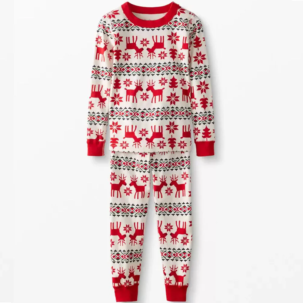 Christmas Deer Matching Family Christmas Pajamas-Dog Pajamas Included - Image 7