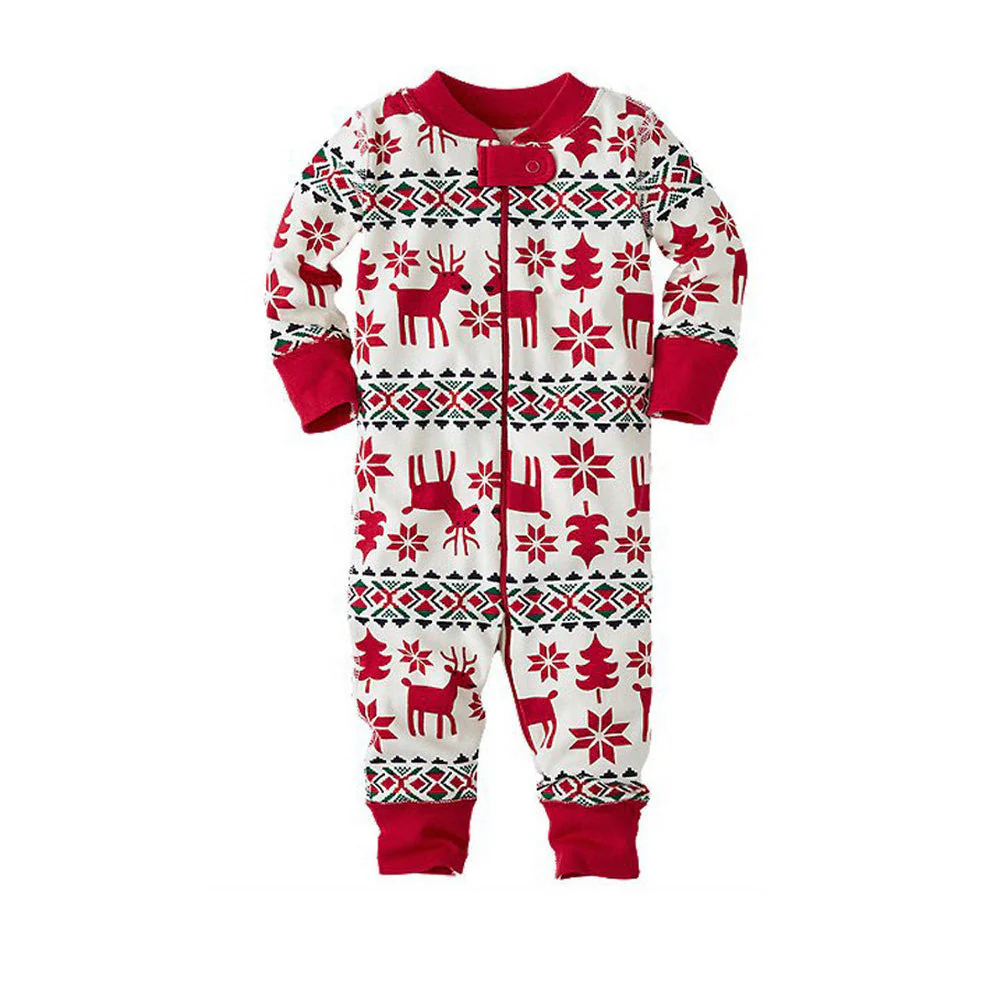 Christmas Deer Matching Family Christmas Pajamas-Dog Pajamas Included - Image 8