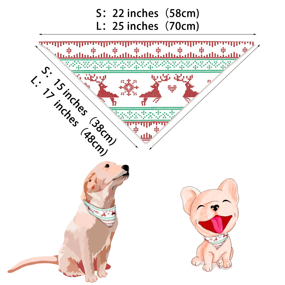 Christmas deer Snowflake Matching Family Christmas Pajamas-Dog Pajamas Included - Image 11