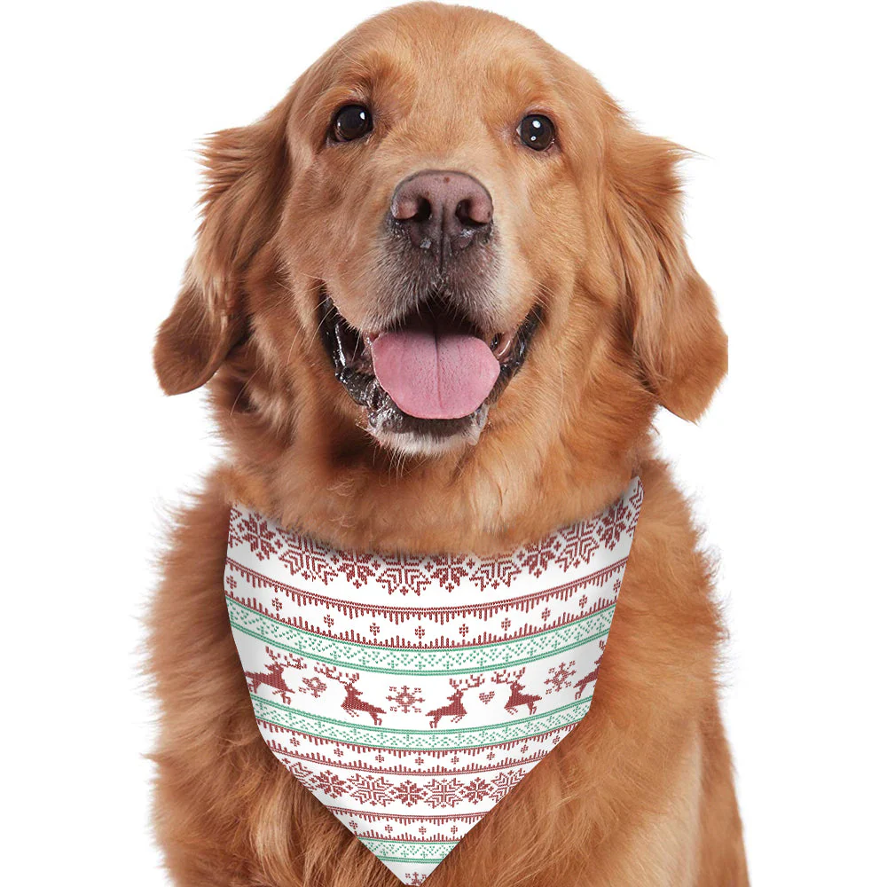 Christmas deer Snowflake Matching Family Christmas Pajamas-Dog Pajamas Included - Image 12