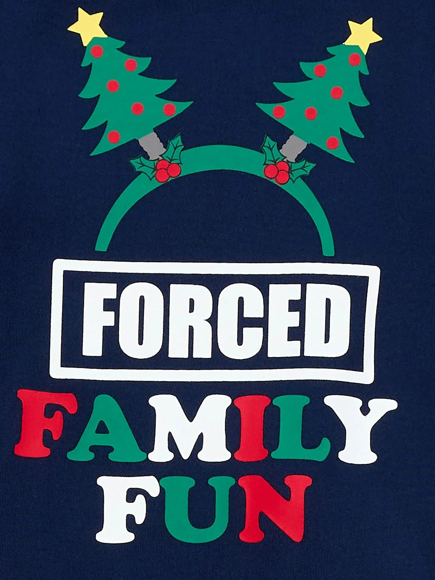 Classic Santa Hat Print Matching Family Christmas Pajamas - Image 10