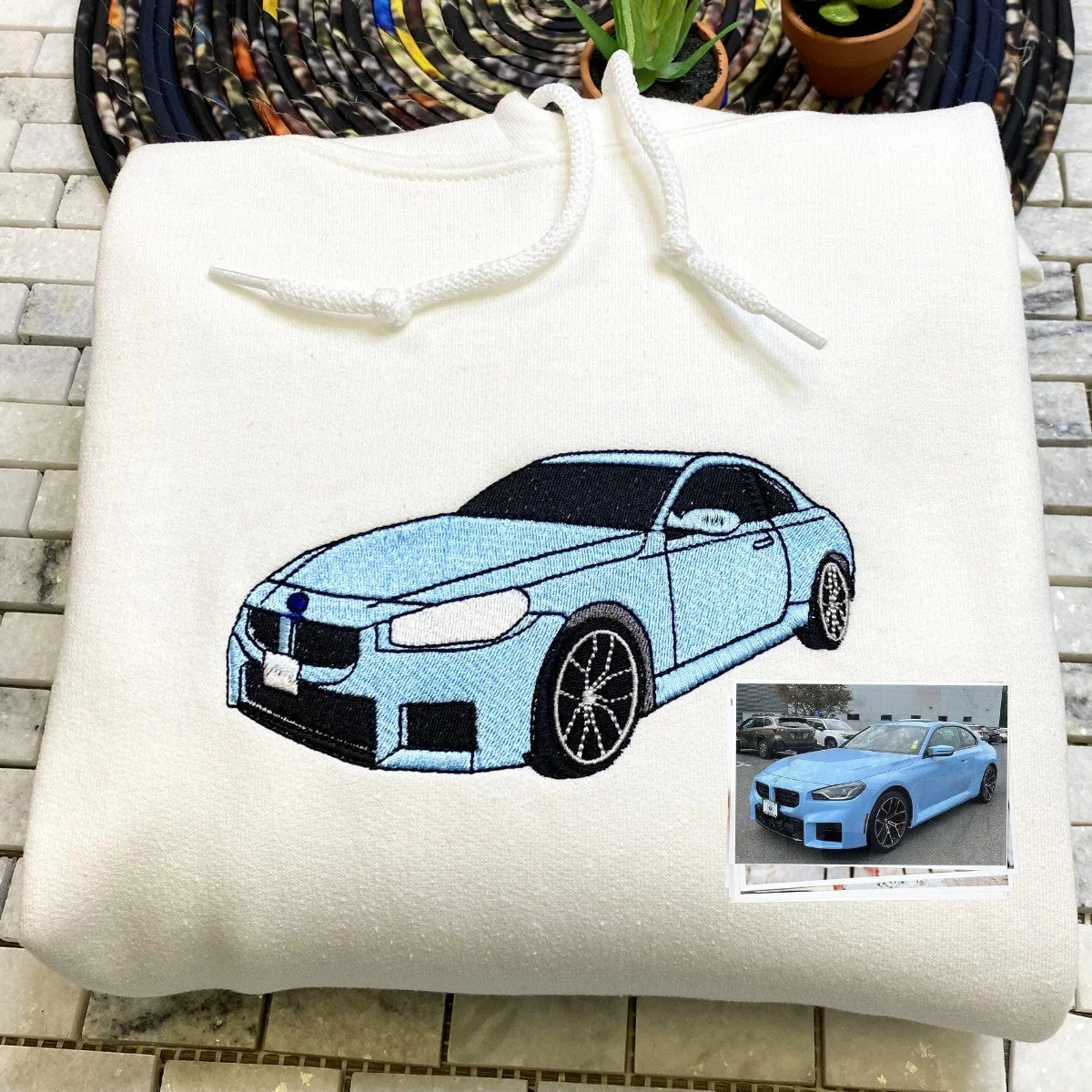 Personalized Gifts for Car Guys with Car on Hoodie or Sweatshirt - Image 11