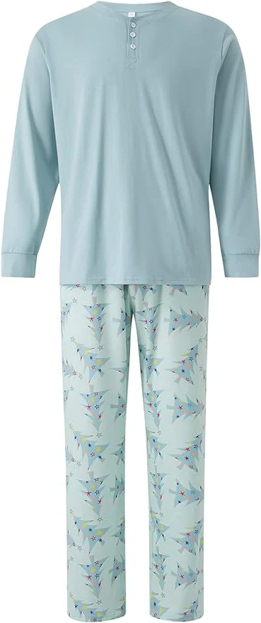 Snug Christmas Holly Trees Matching Family Christmas Pajamas - Image 7
