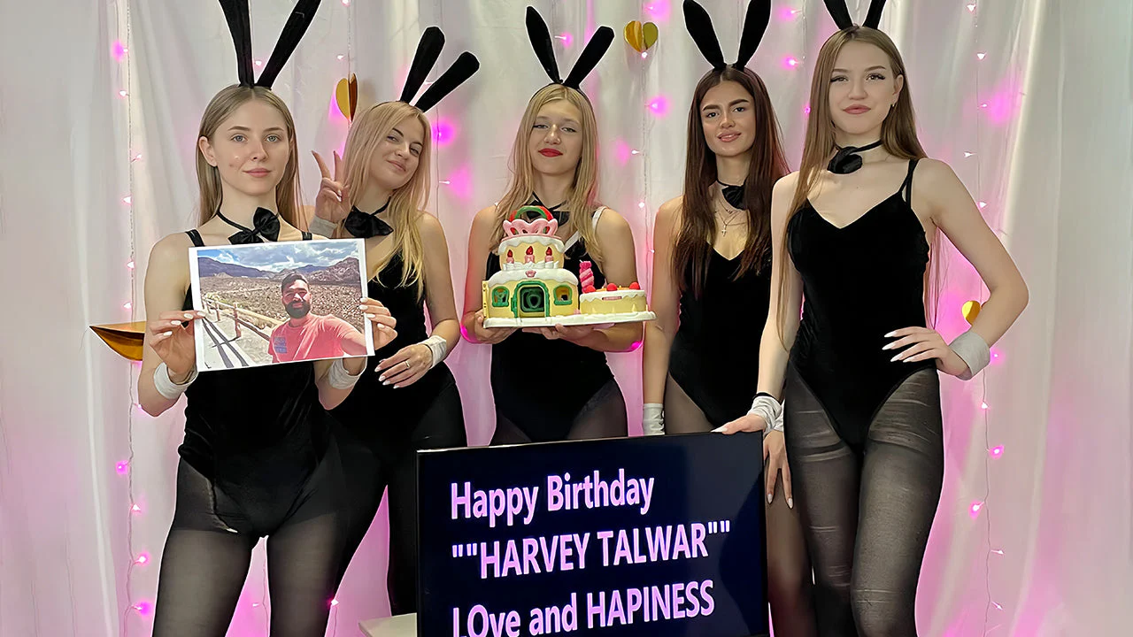 Ukrainian Blonde Beauty Team