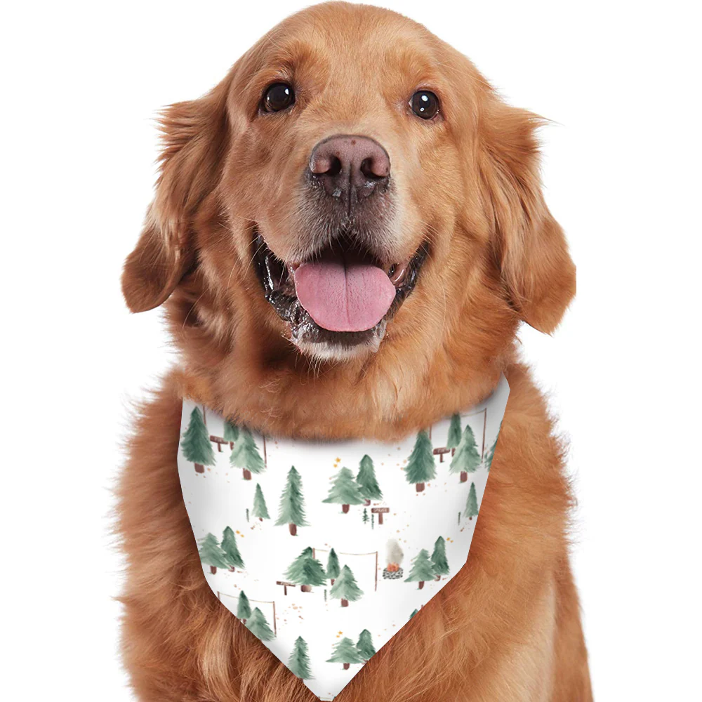 White Little Christmas Tree Matching Family Christmas Pajamas-Dog Pajamas Included - Image 4